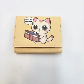 کیف پول فانتزی کودک کد 103 (زرد)