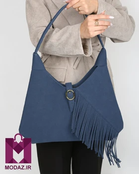 کیف زنانه دسته دار آرمیتا جیر زارا K176 (سرمه ای)