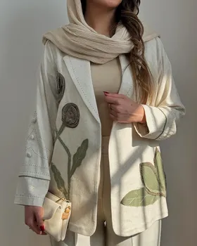 مانتو مزونی گل برجسته
