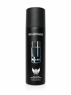 اسپری خوشبوکننده بدن SO-SOVAGE Millionaire حجم 200 میل