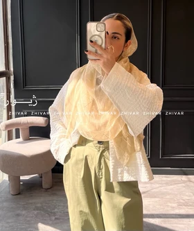 شال ساده حریر ابریشم