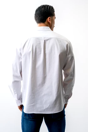 پیراهن آستین بلند بیسیک رگولار مردانه