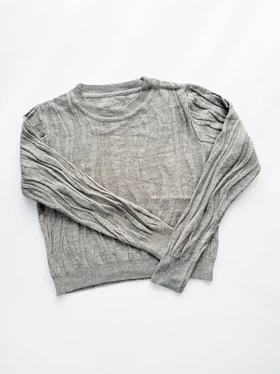 بلوز بافت گپ آستین بلند