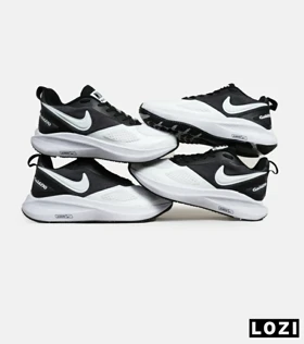 کفش کتانی مردانه و زنانه مشکی سفید Nike guide 10