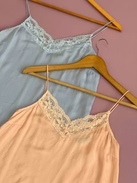 تاپ ساتن یقه گیپور کد 1677