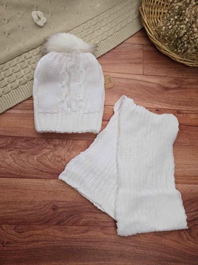 شال و کلاه تو خز دخترانه