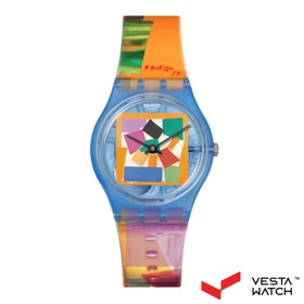 ساعت مچی مردانه و زنانه سواچ SWATCH مدل SO28Z127