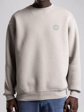 دورس سه نخ تو کرک یقه گرد / رنگ طوسی مینت / برند کچ ترکیه Catch