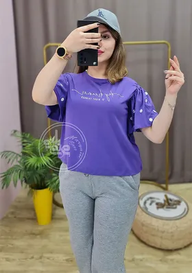 تیشرت کراپ پروانه