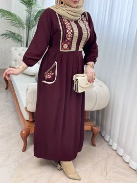 پیراهن نخی شیدا 3082