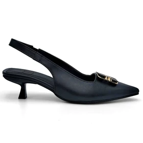 کفش مجلسی زنانه پاشنه‌دار 3 سانت مدل 400345 _ sandal valentino
