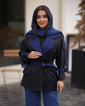 بارانی کتان زارا مدل مایا