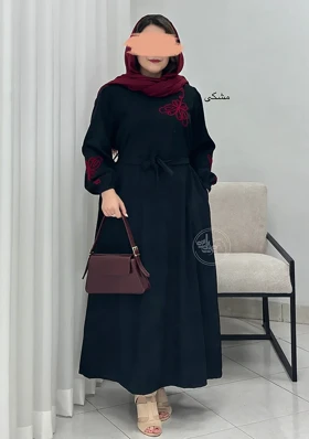 پیراهن مانتویی پروانه