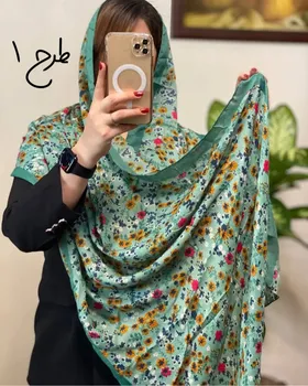 شال نخ پنبه طرحدار 3718