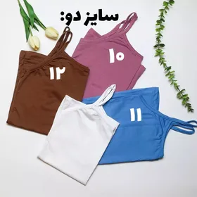تاپ ساده مدادرنگی کد 632