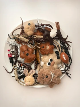 چارم بگ های قهوه ای سری 1