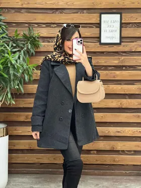 پالتو فوتر مغزی دوزی