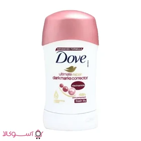 مام استیکی روشن کننده داو مدل Fresh Lily حجم 40 میل