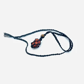 گردنبند سنگ کارنلین (Carnelian) کد15