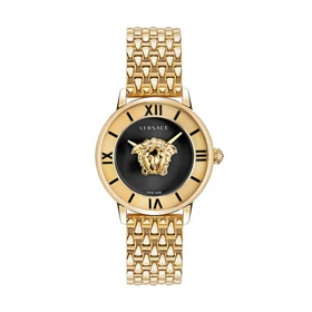 ساعت ورساچه زنانه مدل La Medusa طلایی صفحه مشکی Versace-4773-L