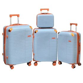 چمدان نشکن اسپید مدل SPEED-SPD944 SERIES سری 4 عددی (به همراه چمدان آرایشی هدیه)