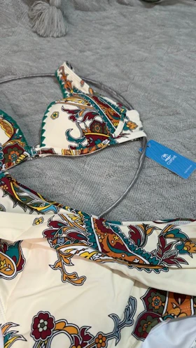 مایو دو تکه بیکینی کاپشه انگلیس کد CAA12A3G106GR