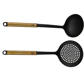 سرویس کفگیر و ملاقه 7 پارچه KZP مدل رویال