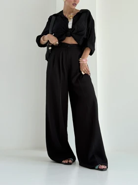 شلوار کرپ چام