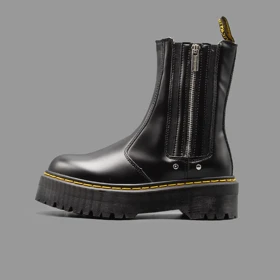 بوت دکتر مارتینز 2976 پلتفرم چلسی مشکی Dr.Martens 2976 Platform Chelsea Black