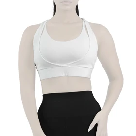 نیم‌تنه ورزشی زنانه الو مدل ES936 سفید