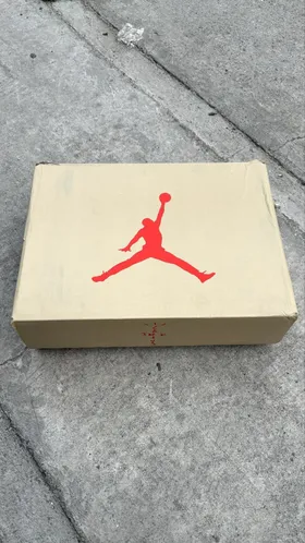 کتانی نایک جردن6 ترویس اسکات بریتیش خاکی Nike Air Jordan6 Cactus Jack Travis Scott Biritish Khaki