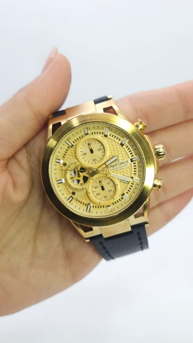 ساعت مچی مردانه نیوی فورس Naviforce 8073 کرنوگراف 3موتور فعال