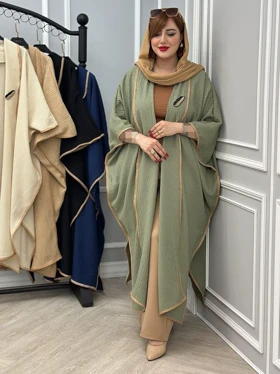 مانتو مزونی غزال ( عبایی)