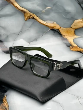 عینک بلوکات فشن برند کروم هارتز Chrome Hearts خرید اقساطی ترند (سبز)