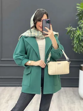 پالتو جیب پاکتی آستین پیله