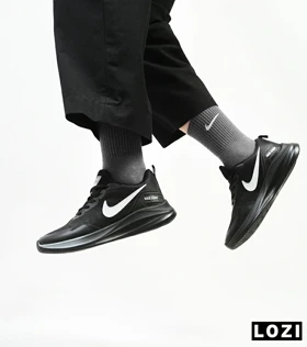 کفش کتانی بزرگ پا مشکی Nike air zoom