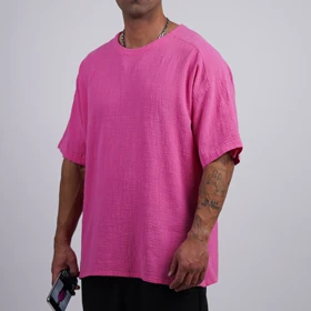 تیشرت یقه گرد لینن کد 171201