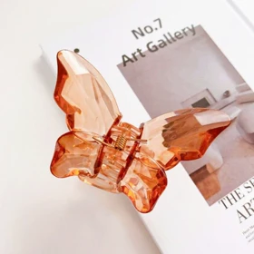 کلیپس مو زنانه مدل پروانه کد G_Lnd_1330 مجموعه 2 عددی