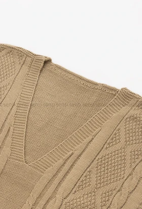 وست بافت طرح لوزی کد1004560