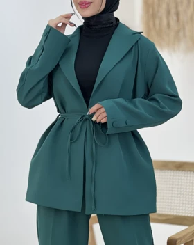 کت و شلوار بنددار طناز(23) کد:4998