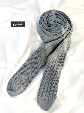 جوراب شلواری بافت گندمی طرح پنتی کد 329257 (فیلی)