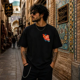 تیشرت طرح ایران کد 06