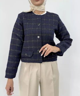 کراپ کت شنل کد WE024 برند ردا