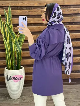 مانتو بالاژیله کمرگت