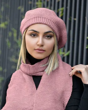 شال و کلاه مدل الی کد 2244