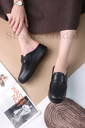 کفش صندل جلو بسته زنانه کد 915