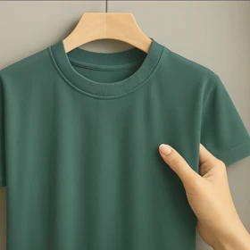 تی‌شرت یقه گرد