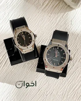 ساعت هابلوت اصلی بند رابر صفحه ساده(بیگ‌بنگ)
