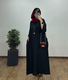 مانتو بلند مغزی دوزی بهسا