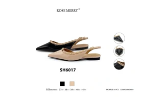 کفش زنانه رزمری مدلRose-Merry-SH6017-Black